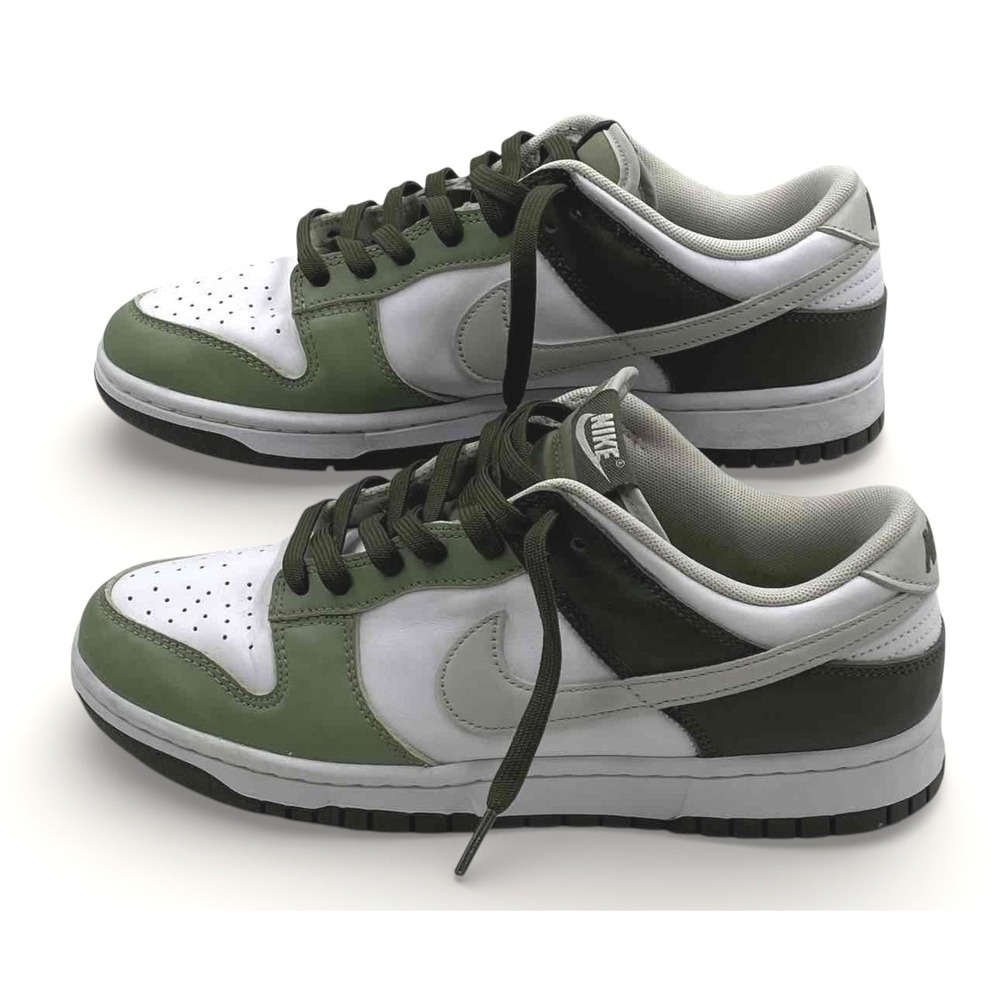 Nike Dunk Low Oil Green Cargo Khaki White Mens 9 FN6882-100